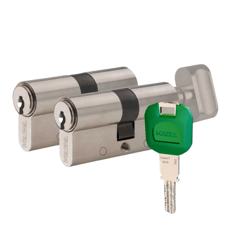 dormakaba Kaba Expert Plus Ortak Anahtarlı İkili Barel Seti (SAT Hizmetli Anahtarlı Opsiyonlu) - 6