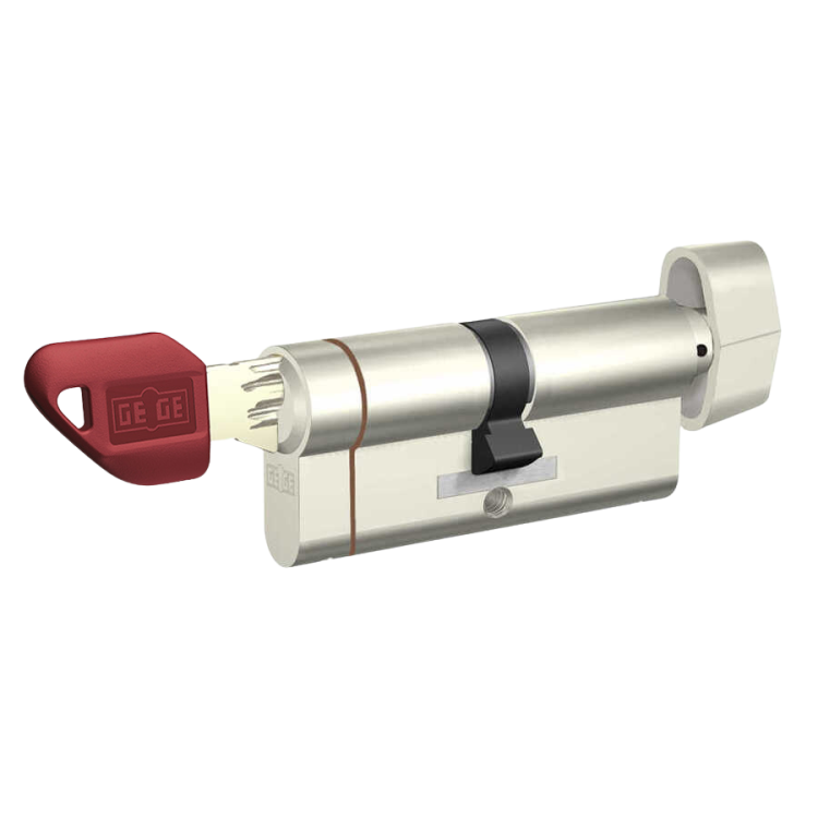 Dormakaba Gege pextra+ Mandallı Barel | İçeriden Mandallı Yüksek Güvenlikli Silindir - 4