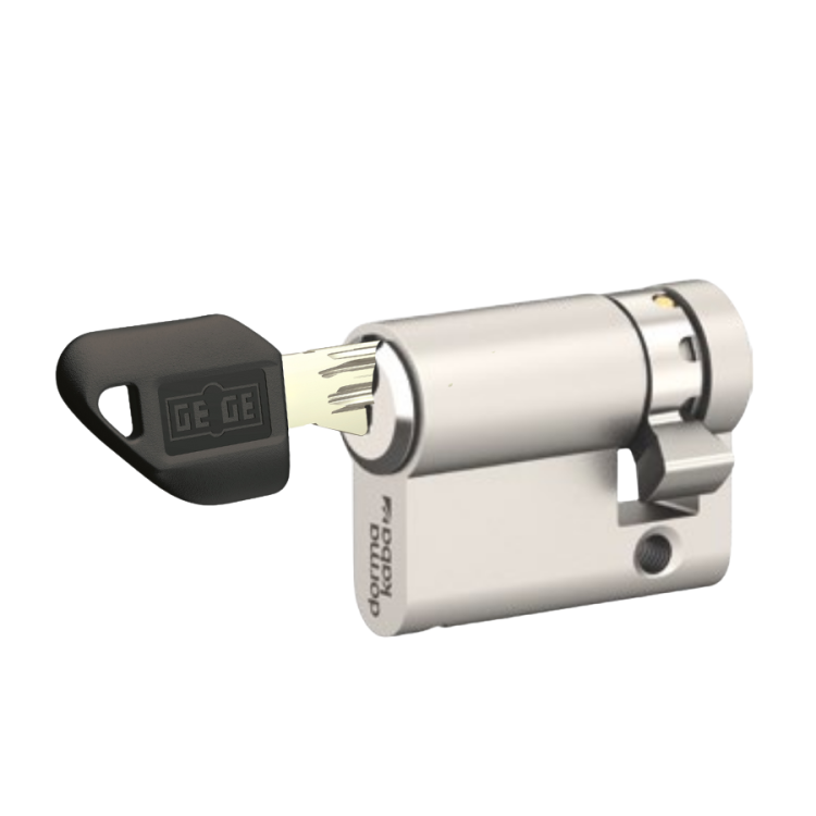 Dormakaba Gege pextra+ Yarım Barel | Kepenk, Panjur, Garaj ve Pano İçin Tek Taraflı Silindir - 8