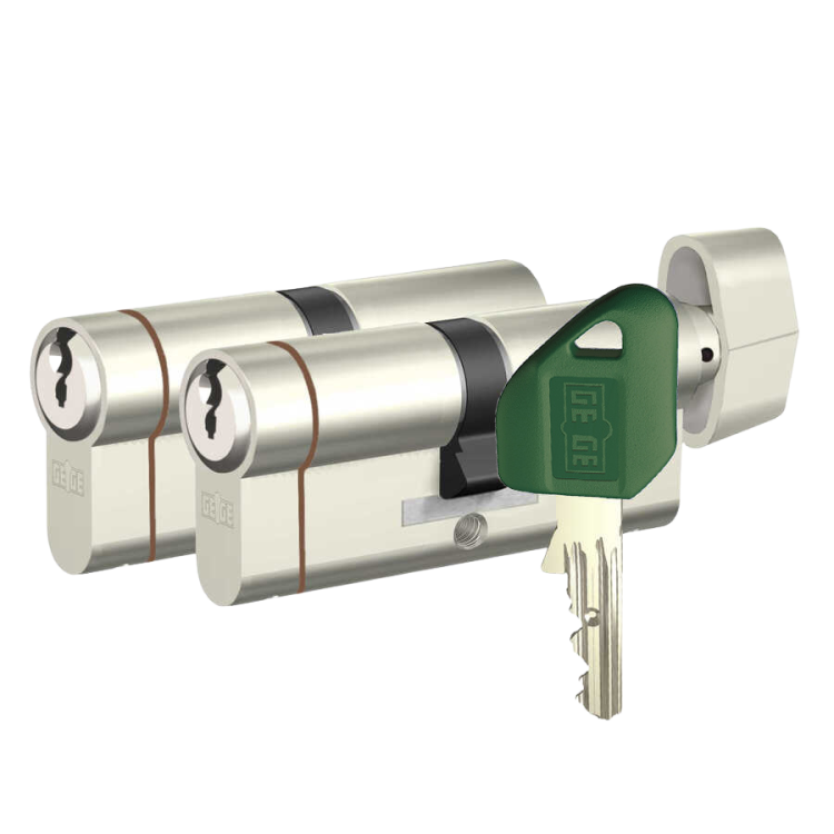 Dormakaba Gege Pextra+ Ortak Anahtarlı İkili Barel Seti - 5