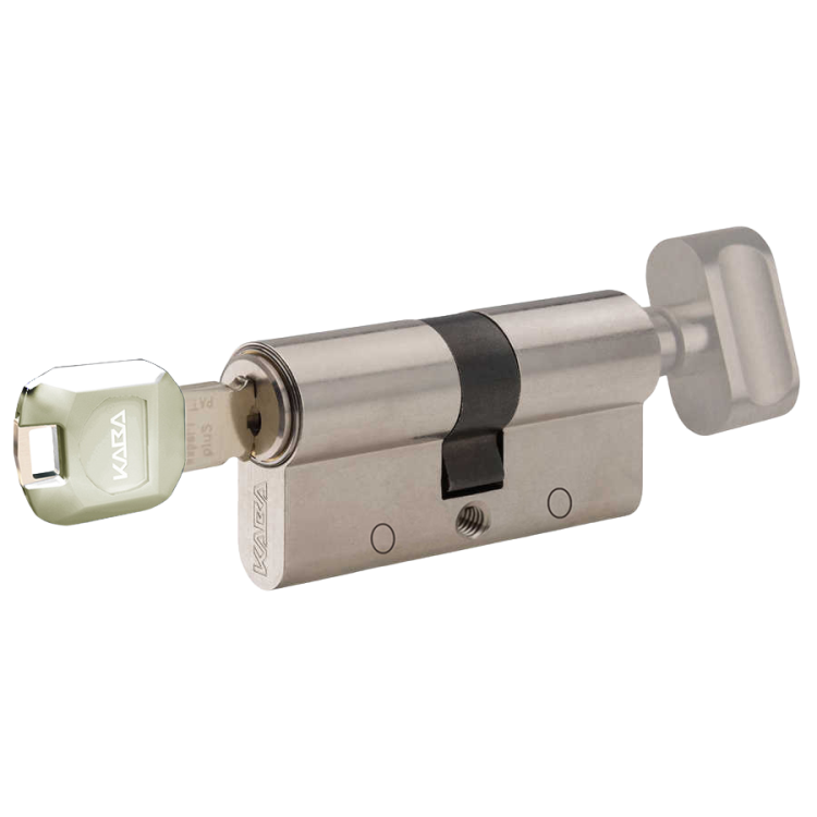 Dormakaba expert plus Mandallı Kapı Kilit Göbeği (İçten Çevirmeli Barel) - 6