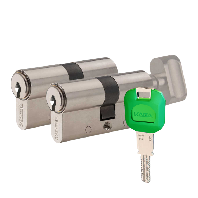 dormakaba Kaba Expert Plus Ortak Anahtarlı İkili Barel Seti (SAT Hizmetli Anahtarlı Opsiyonlu) - 5