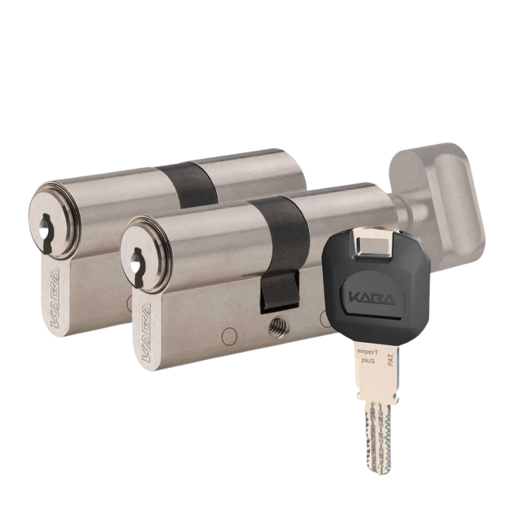 dormakaba Kaba Expert Plus Ortak Anahtarlı İkili Barel Seti (SAT Hizmetli Anahtarlı Opsiyonlu) - 7