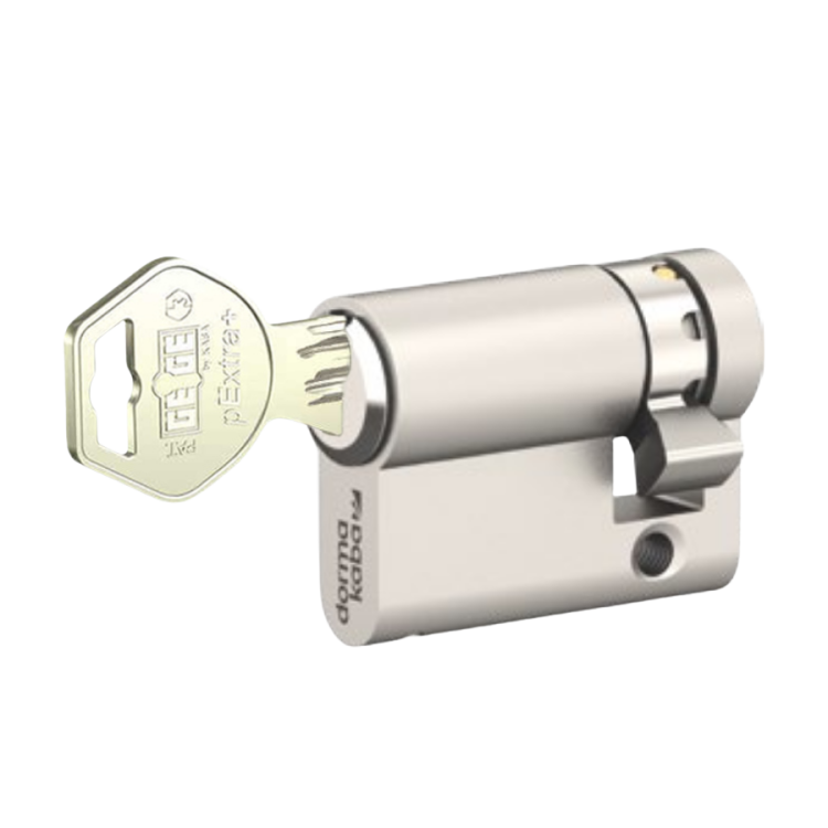 Dormakaba Gege pextra+ Yarım Barel | Kepenk, Panjur, Garaj ve Pano İçin Tek Taraflı Silindir - 2