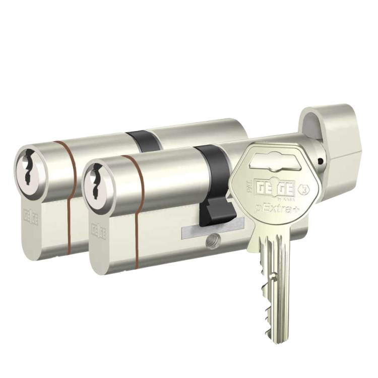 Dormakaba Gege Pextra+ Ortak Anahtarlı İkili Barel Seti - 3