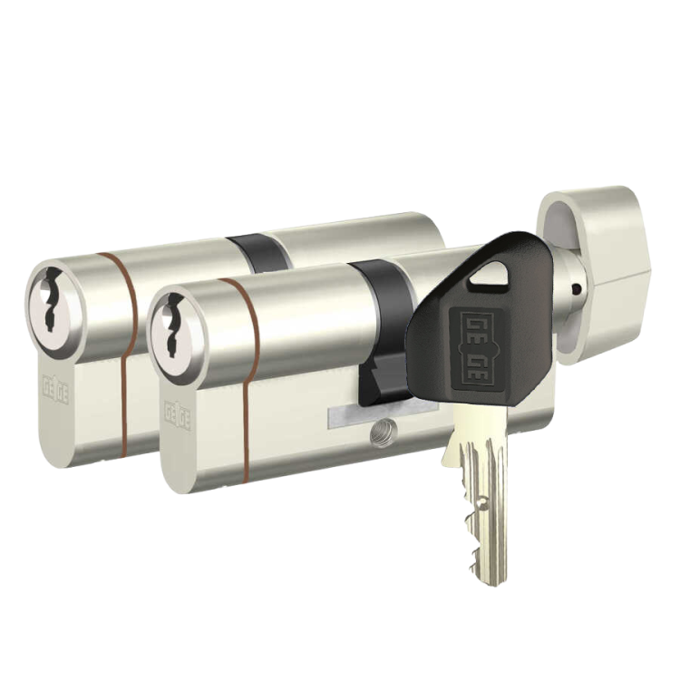 Dormakaba Gege Pextra+ Ortak Anahtarlı İkili Barel Seti - 8
