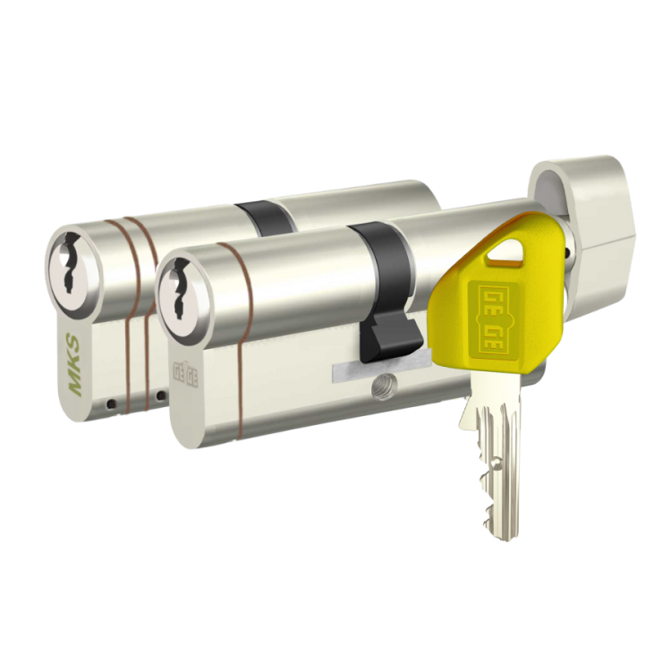 Dormakaba Pextra+ & MKS Axis Guard Ortak Pextra Anahtarlı İkili Barel Seti (Hibrit Sistem) - 5